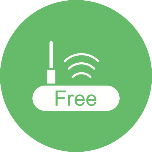 gratis wifi Generic Circular icon