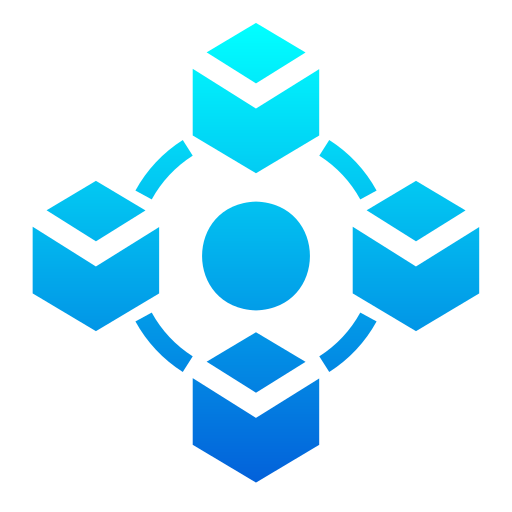 Blockchain Generic Flat Gradient icon