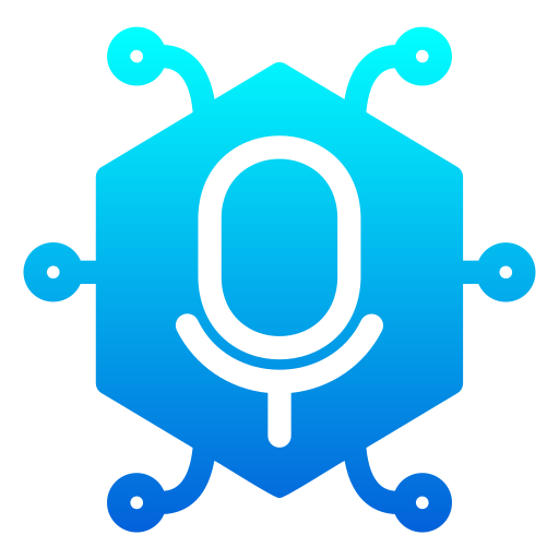 podcast Generic Flat Gradient ikona
