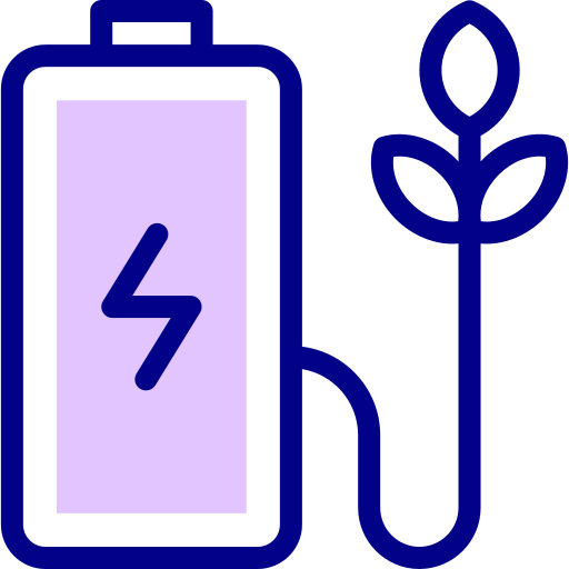 Эко батарея Detailed Mixed Lineal color иконка