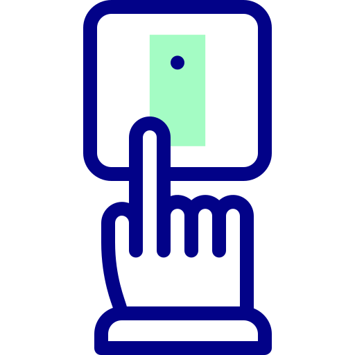 スイッチを切る Detailed Mixed Lineal color icon
