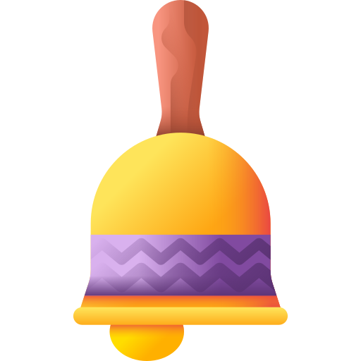 campana 3D Color icona