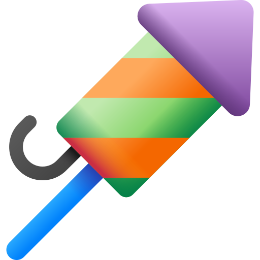 feuerwerk 3D Color icon