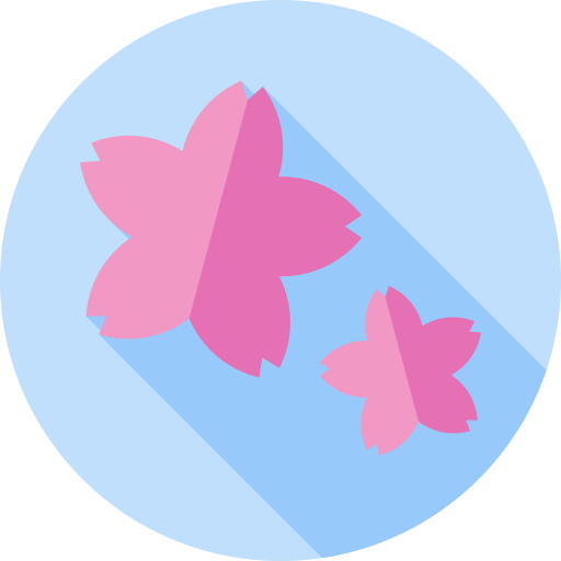 Flowers Flat Circular Flat icon