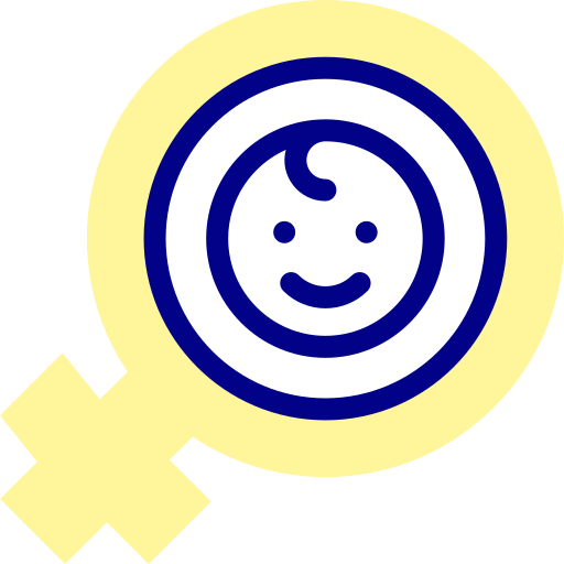 bebita Detailed Mixed Lineal color icono