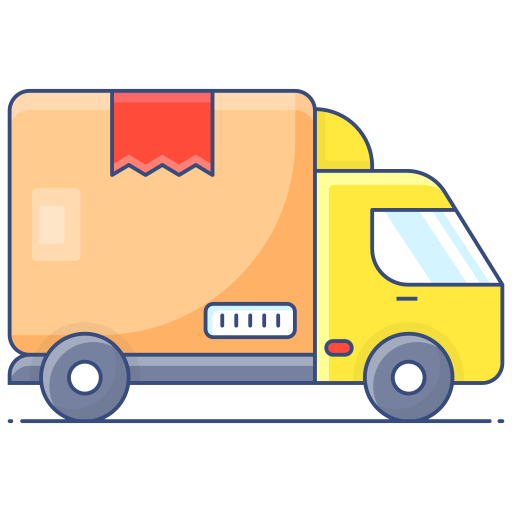 camion da carico Generic Thin Outline Color icona