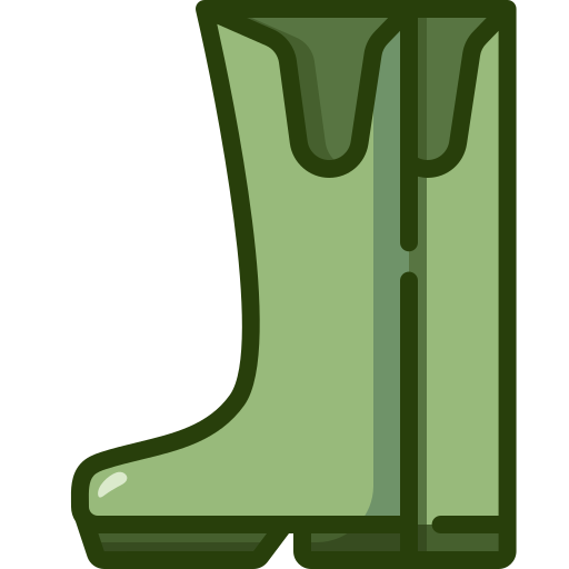 bottes Generic Outline Color Icône