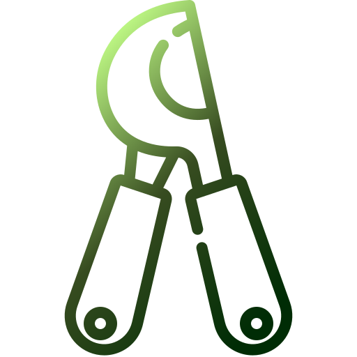 Pruning shears Generic Gradient icon