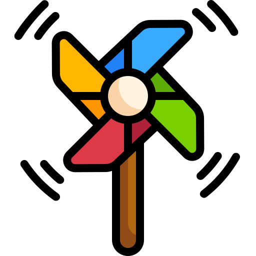 바람개비 Generic Outline Color icon