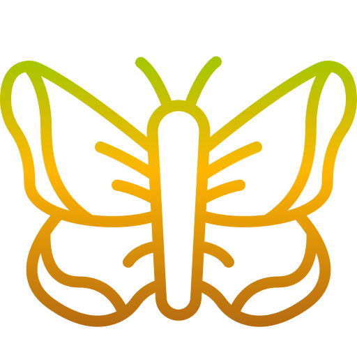 vlinder Generic Gradient icoon
