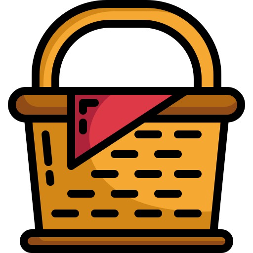 Basket Generic Outline Color icon