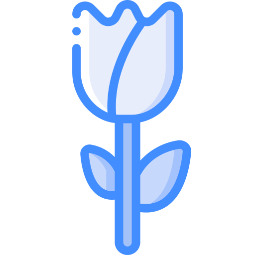 tulipa Basic Miscellany Blue Ícone