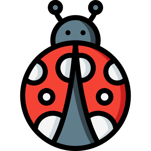 Ladybug Basic Miscellany Lineal Color icon