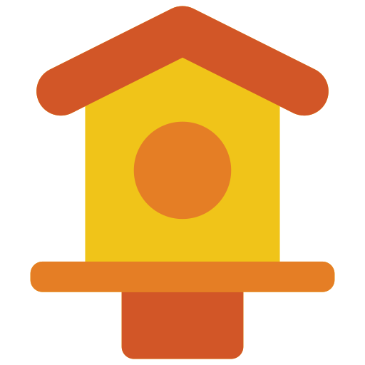 Bird house Basic Miscellany Flat icon