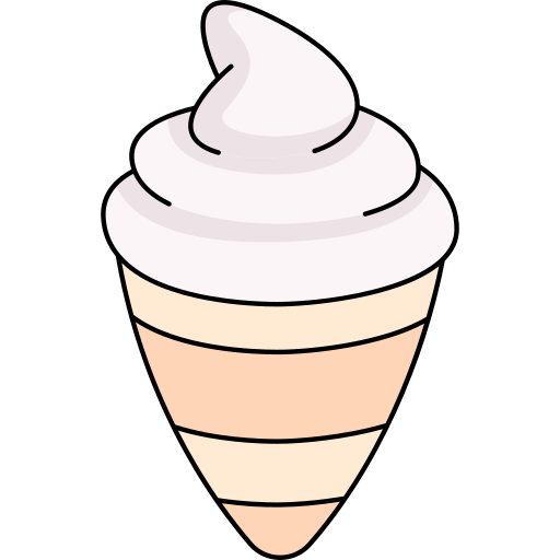 helado Generic Thin Outline Color icono