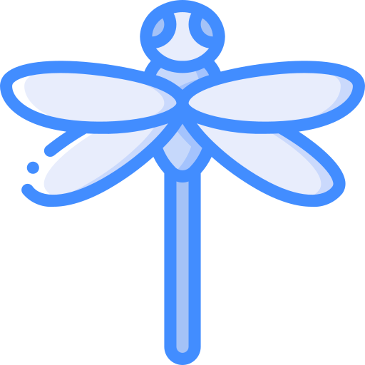 libélula Basic Miscellany Blue icono
