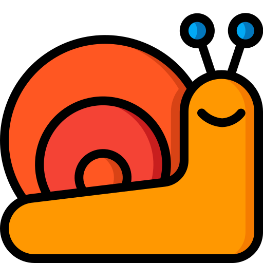 Snail Basic Miscellany Lineal Color icon