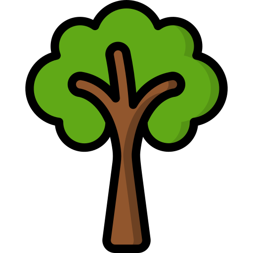 Дерево Basic Miscellany Lineal Color иконка