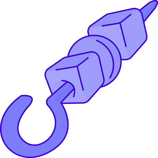 Skewer Generic Outline Color icon