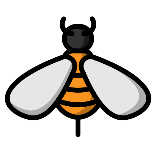 abeja Generic Outline Color icono