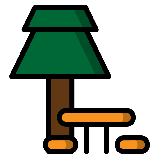 Park Generic Outline Color icon