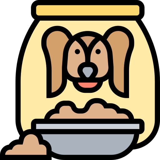 nourriture pour chien Meticulous Lineal Color Icône