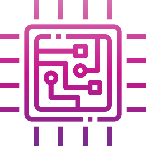 processador Generic Gradient Ícone