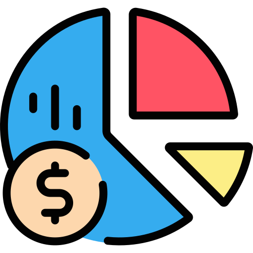 チャートグラフ Generic Outline Color icon