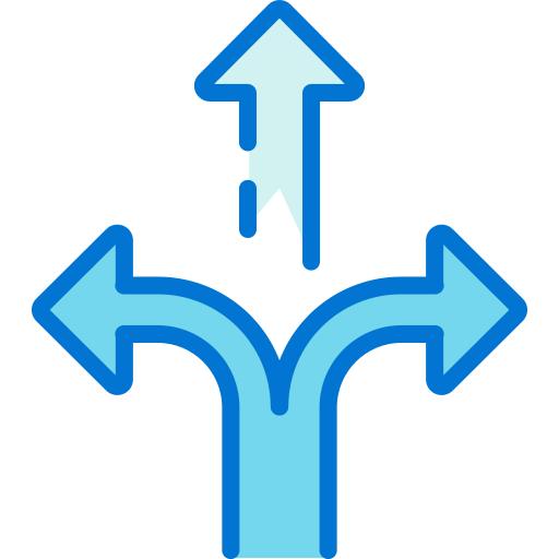 frecce Generic Blue icona