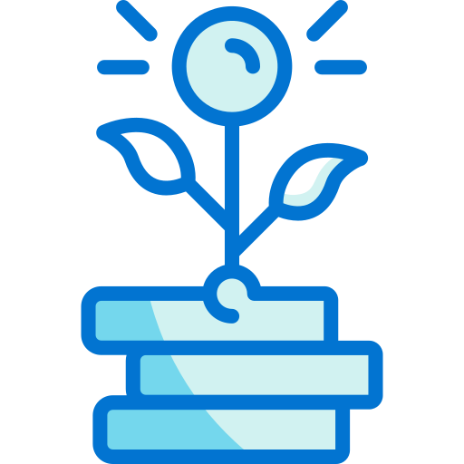 Grow plant Generic Blue icon