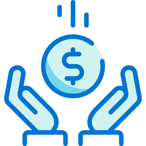 Деньги Generic Blue иконка