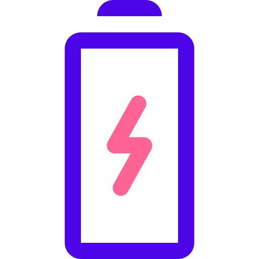 Низкий заряд батареи Generic Outline Color иконка