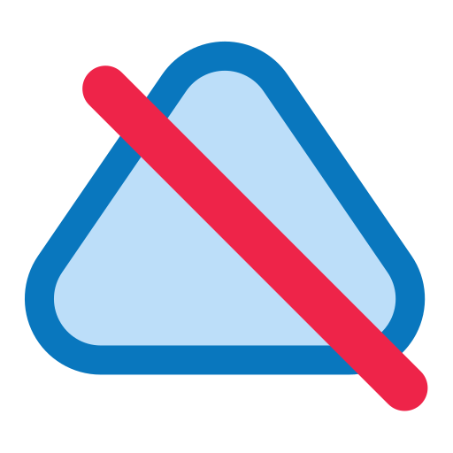 Danger sign Generic Flat icon