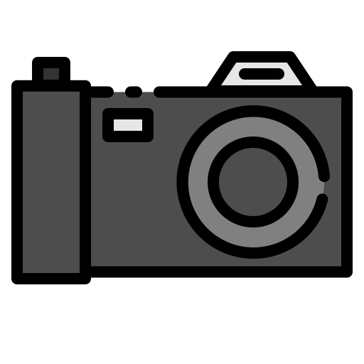 Camera Generic Outline Color icon