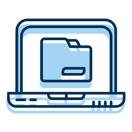 Folder Generic Blue icon