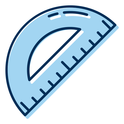 liniaal Generic Blue icoon
