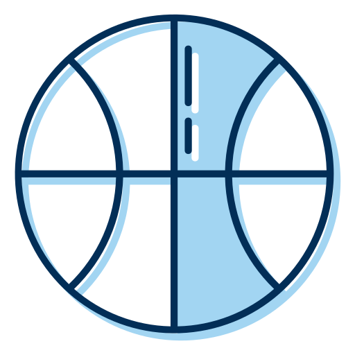 basketbal Generic Blue icoon