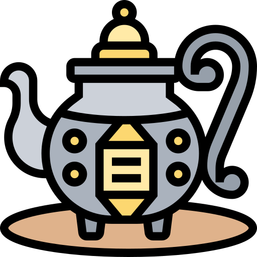 Teapot Meticulous Lineal Color icon
