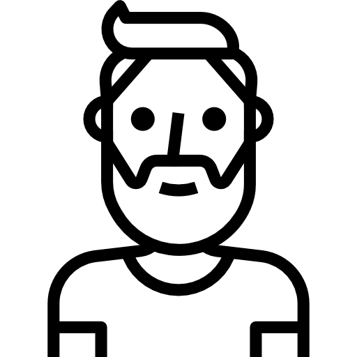 男 Aphiradee (monkik) Lineal icon