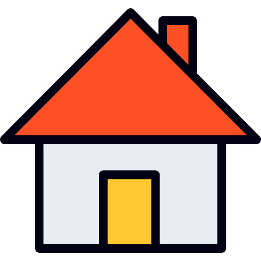 casa Good Ware Lineal Color icono