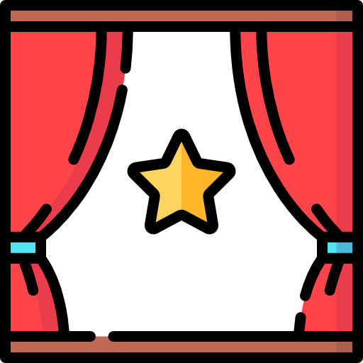 Theater Special Lineal color icon
