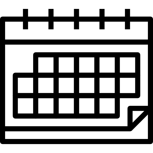 kalendarz Aphiradee (monkik) Lineal ikona