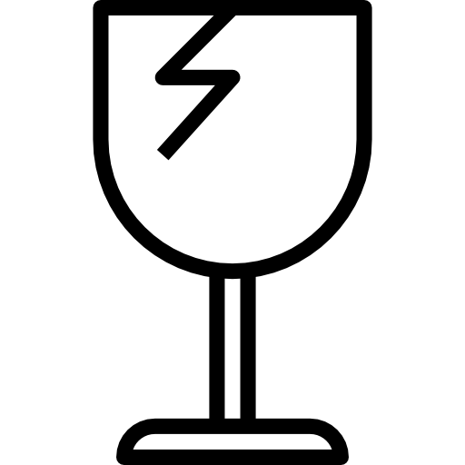 깨지기 쉬운 Aphiradee (monkik) Lineal icon