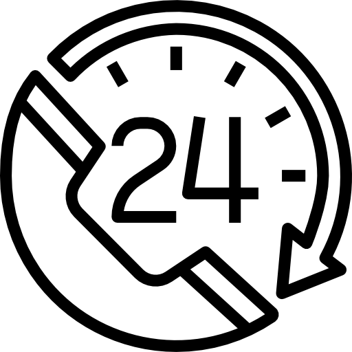 24 horas Aphiradee (monkik) Lineal icono