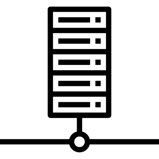 サーバ Aphiradee (monkik) Lineal icon