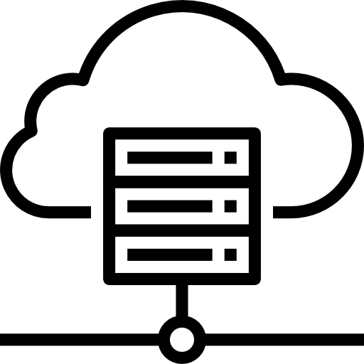 클라우드 컴퓨팅 Aphiradee (monkik) Lineal icon