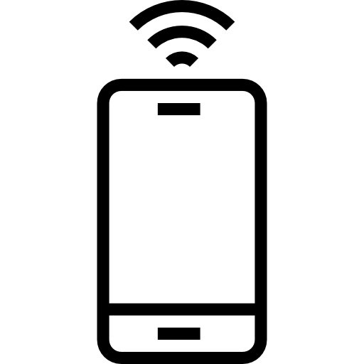 Smartphone Aphiradee (monkik) Lineal icon