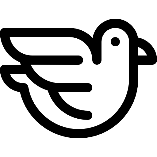 비둘기 Basic Rounded Lineal icon