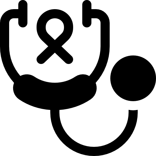 Стетоскоп Basic Rounded Filled иконка