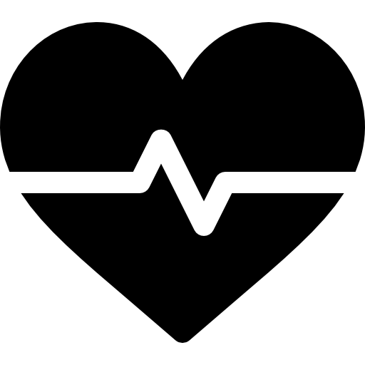 Кардиограмма Basic Rounded Filled иконка